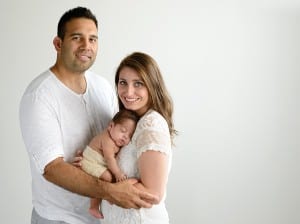 organic family newborn photography