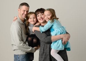 family photos at photography studio