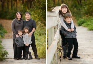 family photos at Springbrook nature center