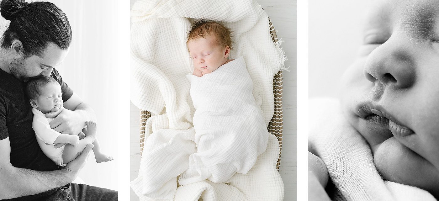 newborn photos in Minneapolis bright and airy studio