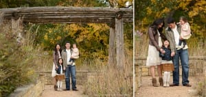 Family photos at the MN Landscape Arboretum in Chanhassen MN
