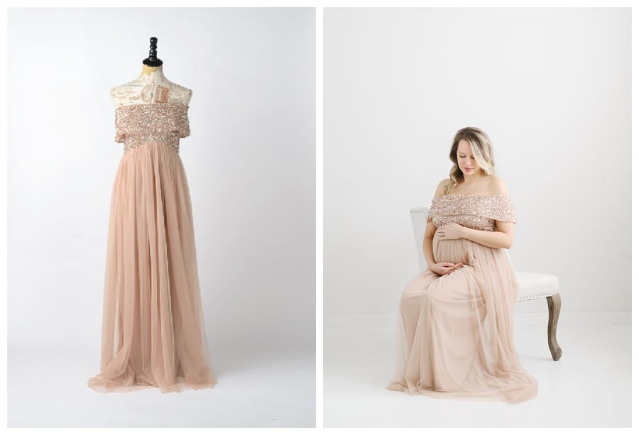 ASOS maya maternity dress