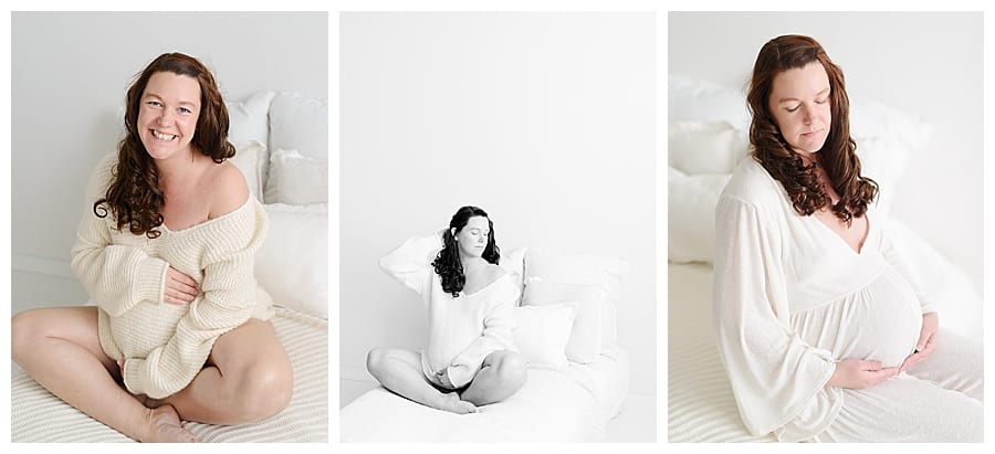 boudoir maternity photographer