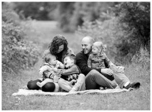 Family photos in Lino Lakes