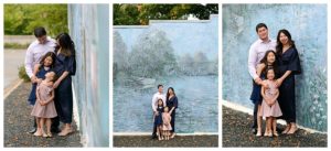 Family photos in downtown Excelsior