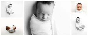 white wrap newborn photos in Lino Lakes