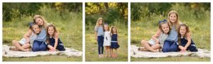 sibling photos outdoors with Minnetonka family photographer