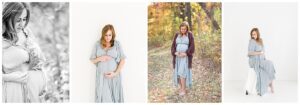 studio and outdoor Minneapolis maternity photography
