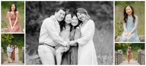 Family of four photos in Minnetonka at Burwell house